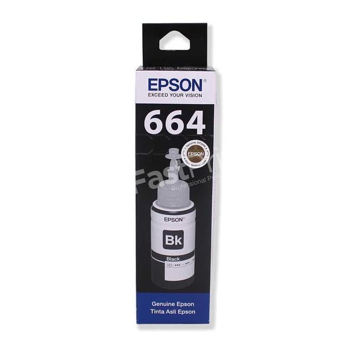 Tinta Epson Original 664 T6641 Tinta Refill Epson L210 L110