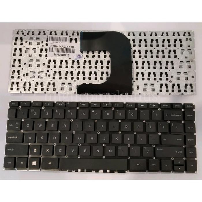 Ready stock  KEYBOARD HP 14AC182TU 14AC123TX 14AC004TX 14AC bergaransi