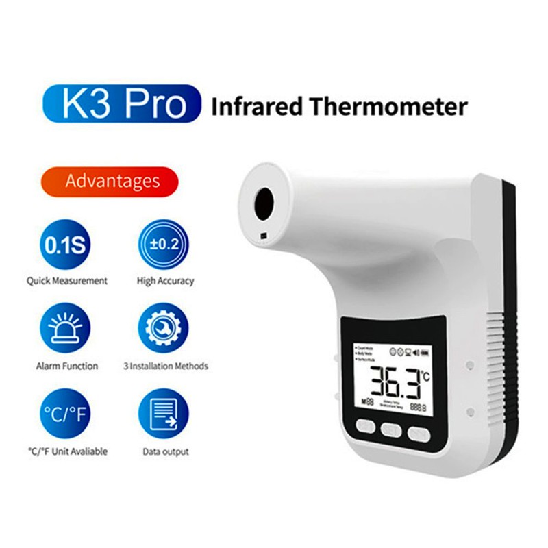 [PROMO MURAH] Alat Cek Suhu Tubuh K3 Pro Infrared Thermometer KlikVape Bandung