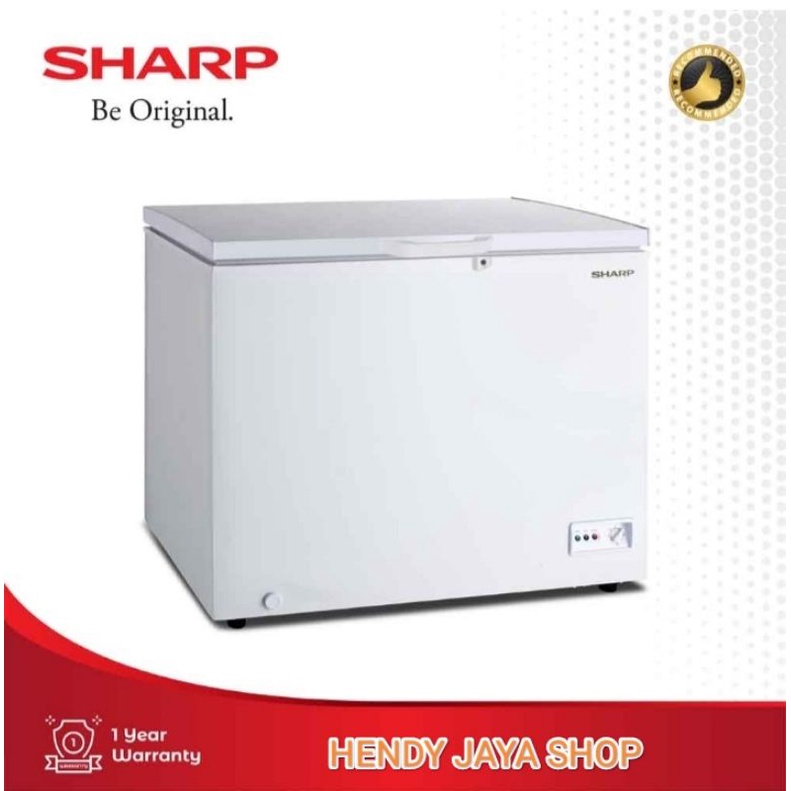 Jual Freezer Box Sharp FRV310X / Chest Freezer SHARP FRV310X 282 Liter