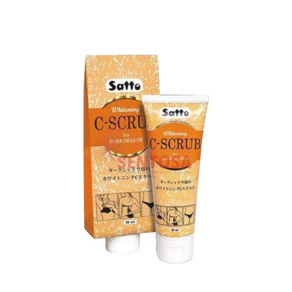 SATTO WHITENING C-SCRUB FOR DARK SHADOW 80ml