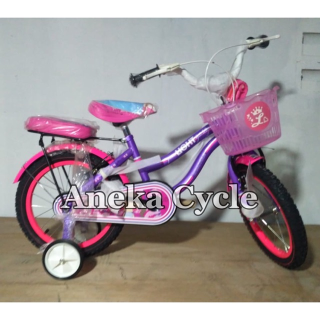 Sepeda Anak Perempuan Wimcycle 16 Light Sepeda Anak Roda Empat Cewek Wimcycle Sepeda Anak Wimcycle