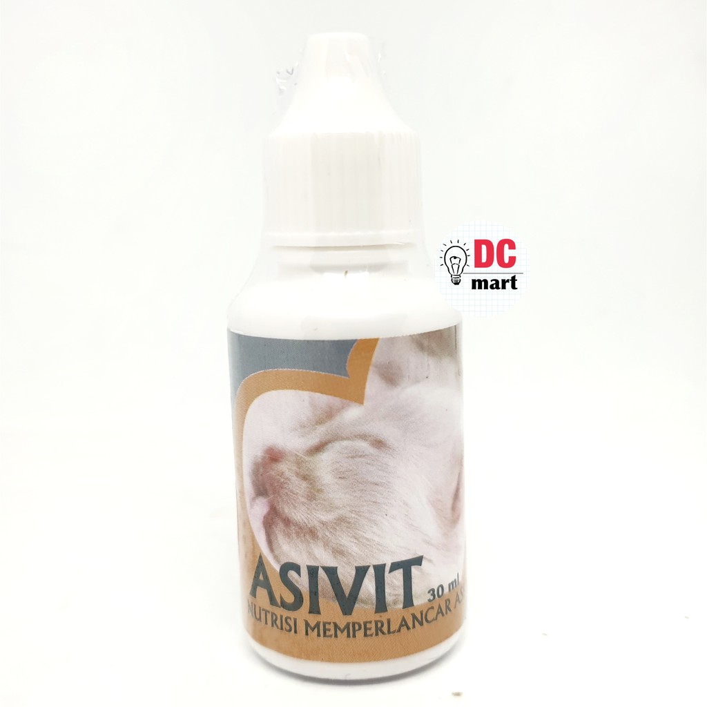 ASIVIT CAT 30mL / Nutrisi Memperlancar Asi Kucing Perbanyak Susu Kucing