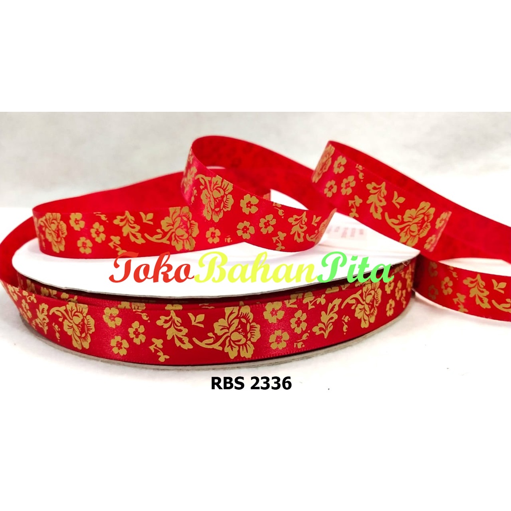 

[1 METER] PITA SATIN MOTIF IMLEK RBS 2336 | PITA GONG XI FA CAI | PITA IMPORT | TOKO BAHAN PITA