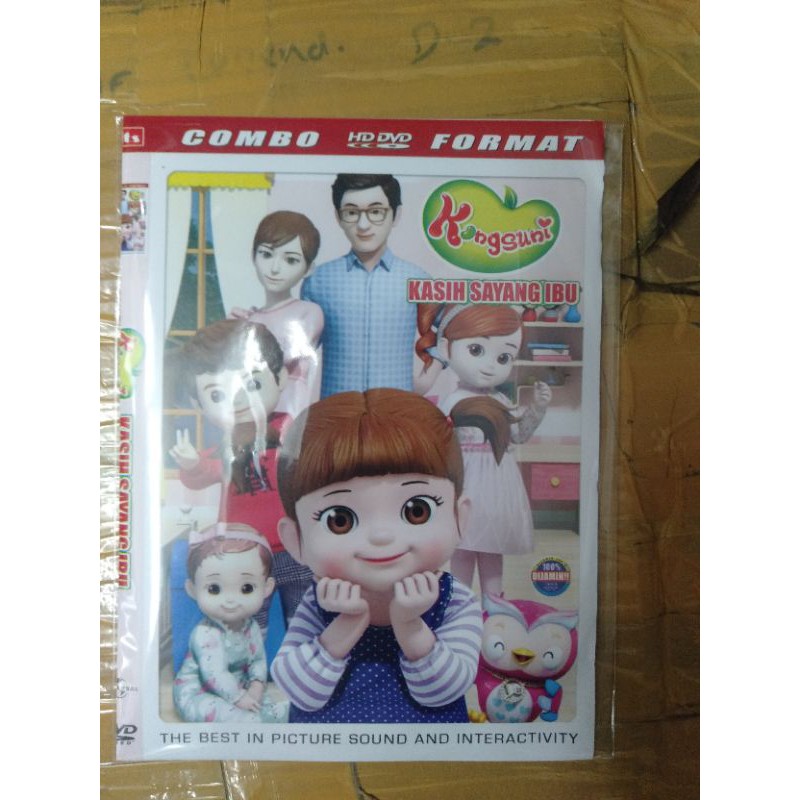 Kaset Film Kartun Kongsuni Kasih Sayang Ibu