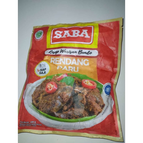 

Rendang Paru 400gr