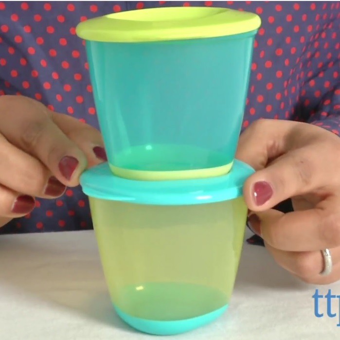 Tommee Tippee Pop Up Weaning Pots 2pk