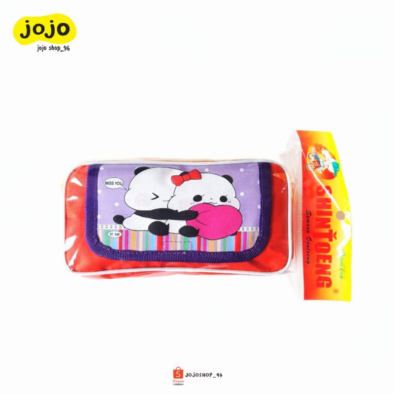 

Tempat Pensil | Pencil Case Kain Resleting SHINTOENG ST-549A Tempat Tissue