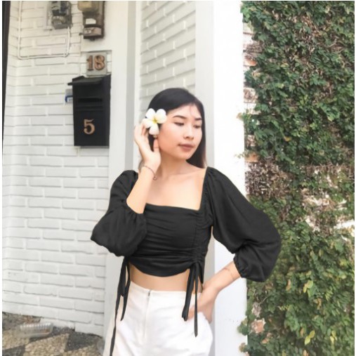 iseven p NEXY TOP AMANDA LENGAN PANJANG / SABRINA SERUT