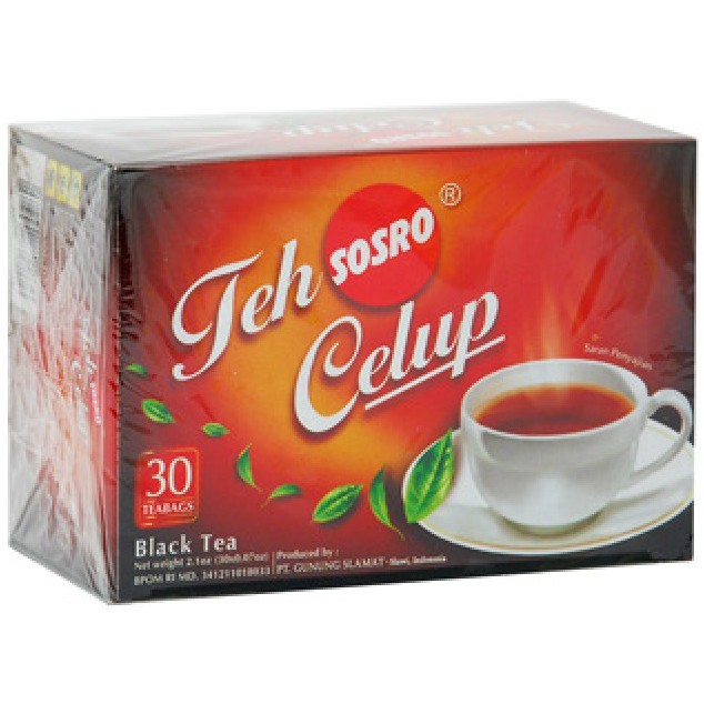 

teh sosro isi 30 pcs