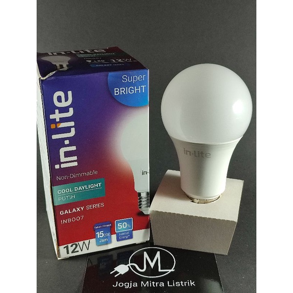 LAMPU LED INLITE 12 WATT INB007 PUTIH