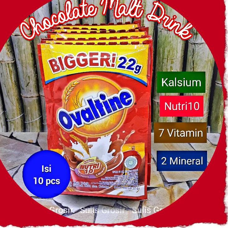 

Star Ovaltine Sachet 1 Renceng Isi 10 Sachet X 22gr