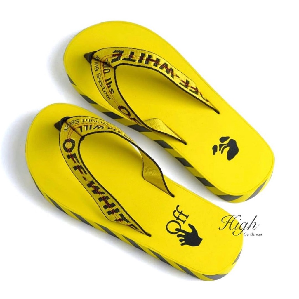 yellow flipflop
