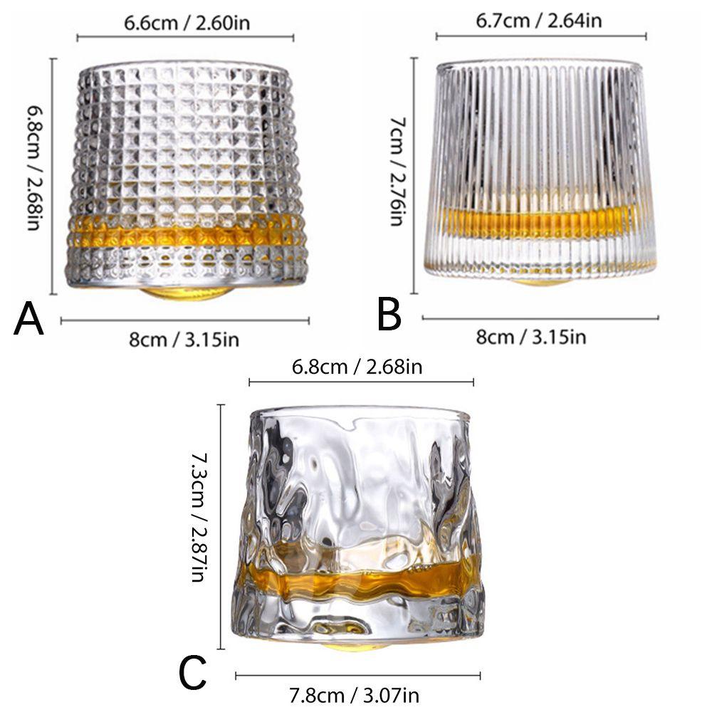 Lanfy Burbon Glass Scotch Rum Untuk Bourbon Wine Glass Drinkware Minum Gelas Whiskey Kristal