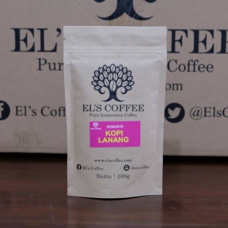 

Kopi Lampung El’s Coffee Lanang (Peaberry) 200 gram