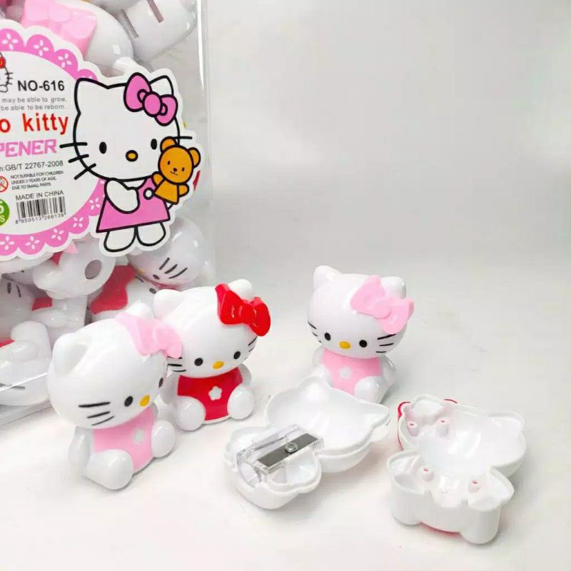 

Serutan Rautan Pensil Karakter Hello Kitty