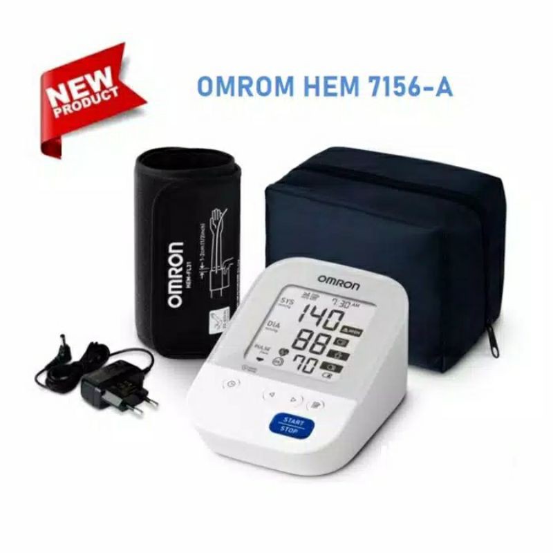 OMRON DIGITAL TENSIMETER HEM-7156 A PLUS ADAPTOR