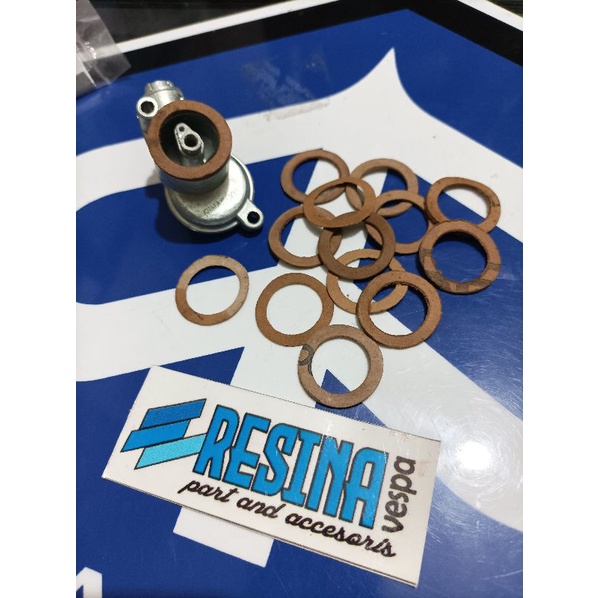 paking deksel karbu vespa super sprint bahan bagus
