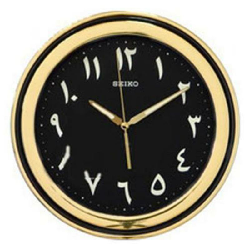 Jam Dinding Seiko Lumibrite Angka Arab QXA578T/QXA578 Original Seiko Jepang