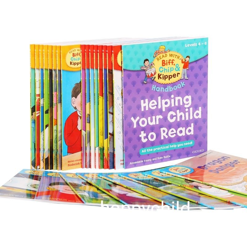 25 buku level 4-6 Oxford helping your child to read biff chip  kipper level 4-6 -import/home learning/happychild