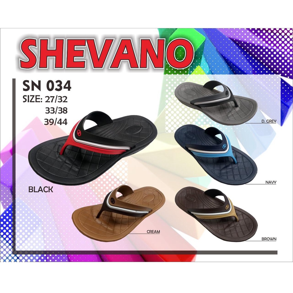 Sandal Japit Anak Cowok BISBAN Lokal Shevano 034
