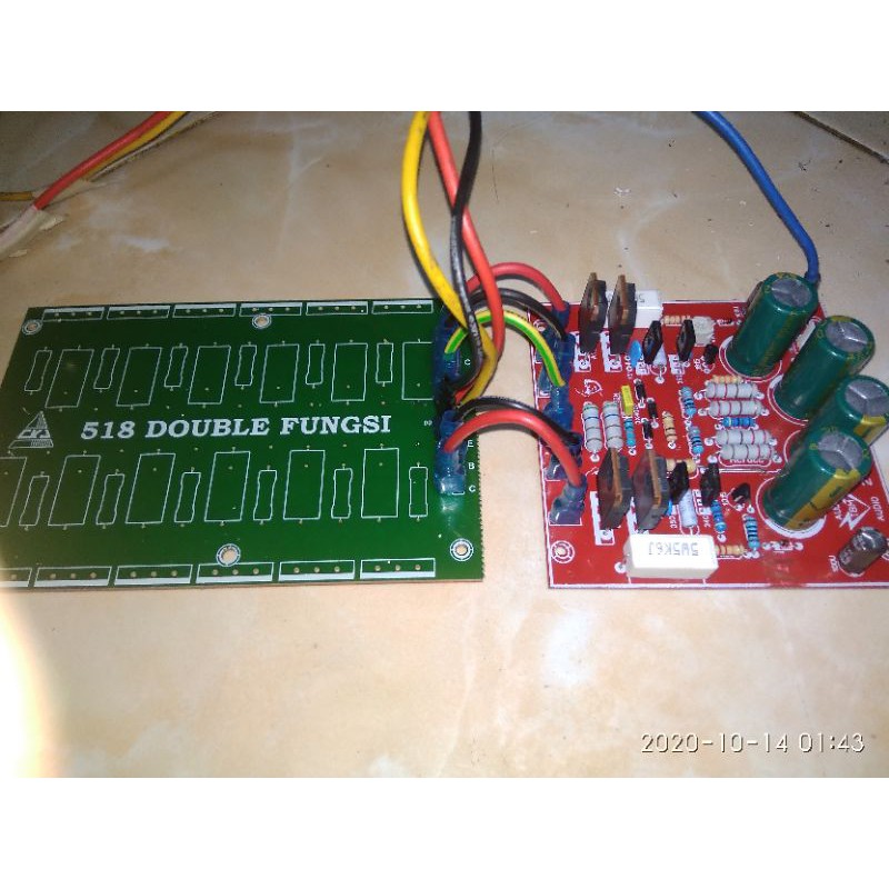 Power amflifier TBM plus PCB final