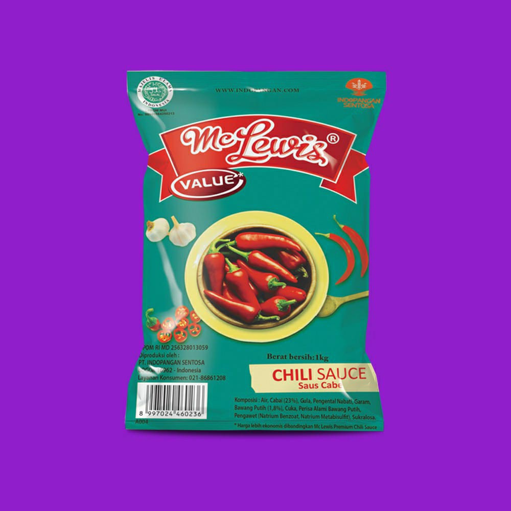 

Mc Lewis Chili 1000 Gram
