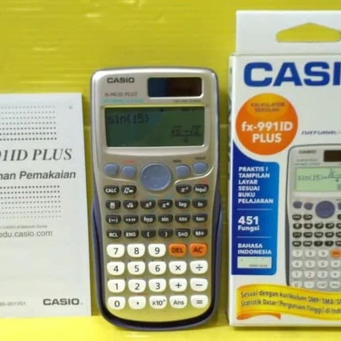 Casio Kalkulator FX-991 ID Plus Scientific Calculator Casio