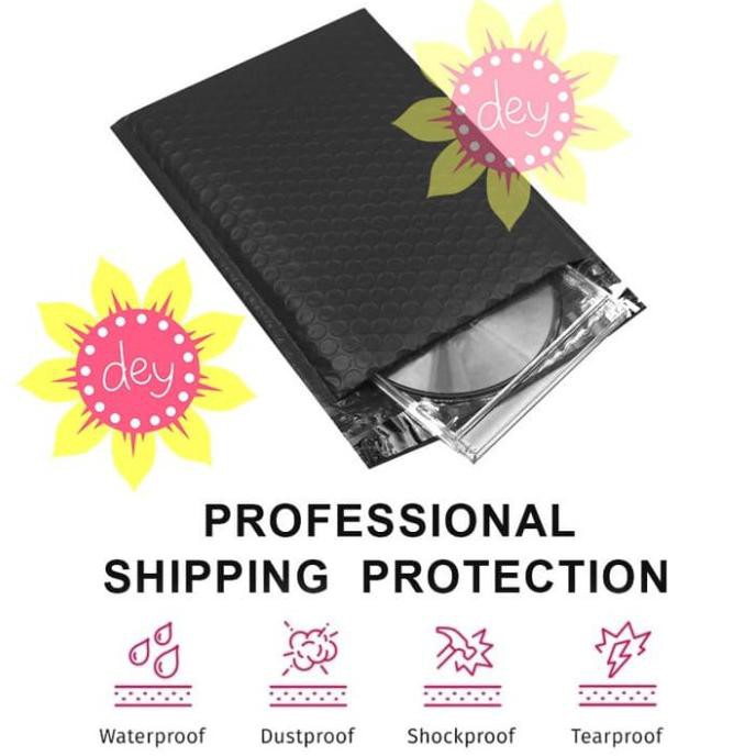 

SALE!! Amplop Poly Mailer Bubble Ukuran 110mm x 150mm - High Quality - Silver TERLENGKAP