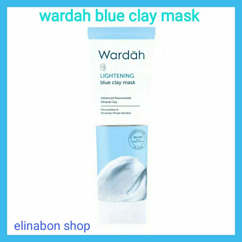 WARDAH Lightening Blue Clay Mask 50mL