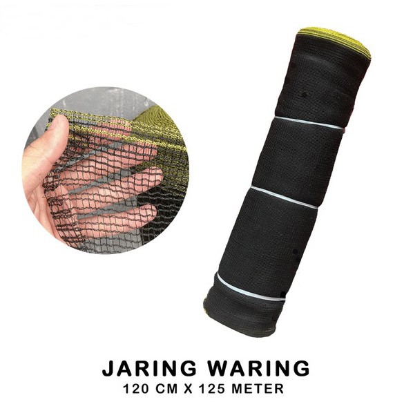 Jaring Waring Ikan Anti Geser Lebar 120cm 1 Roll 125 meter