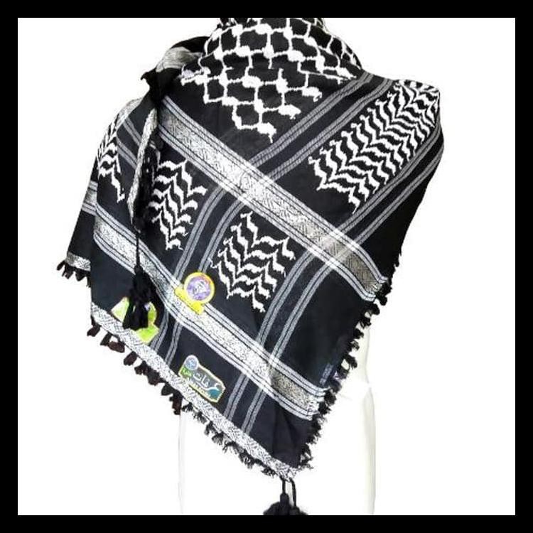 paling murah Sorban Almas Hitam / Sorban Arab Almas Hitam / Surban Arab terbaik