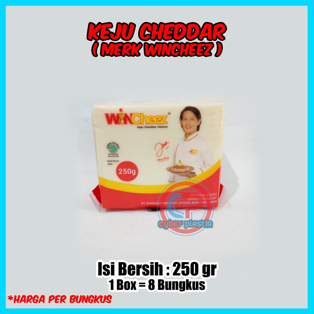 

Keju Cheddar Wincheez 250 gr