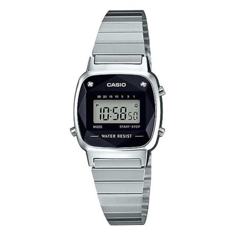 CASIO ORIGINAL NATURAL DIAMOND TYPE LA-670WAD-1DF / LA670WAD-1 / JAM TANGAN WANITA