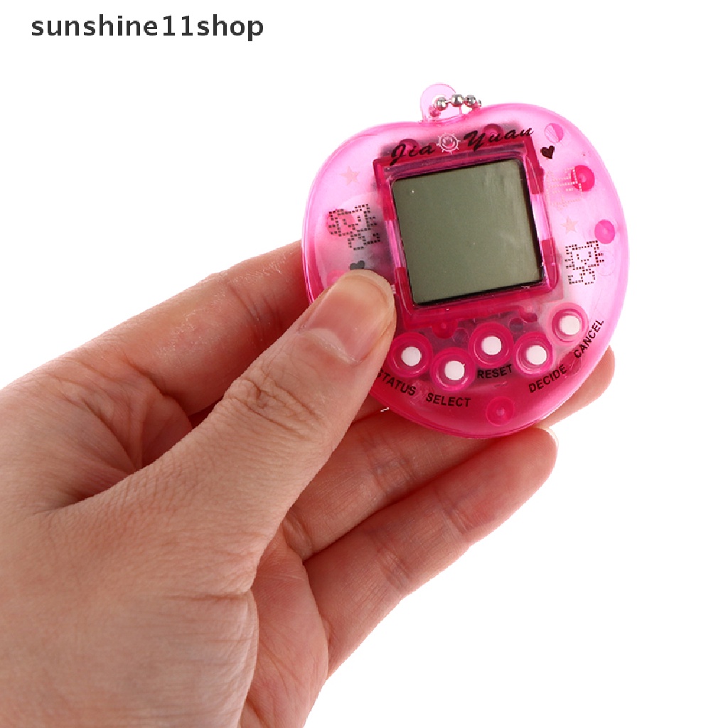 Sho Mainan Tamagotchi Retro 90s Nostalgia 168 Hewan Peliharaan Virtual Cyber ​​Mainan Boneka Stuffed Plush Aneka Bentuk Untuk Anak