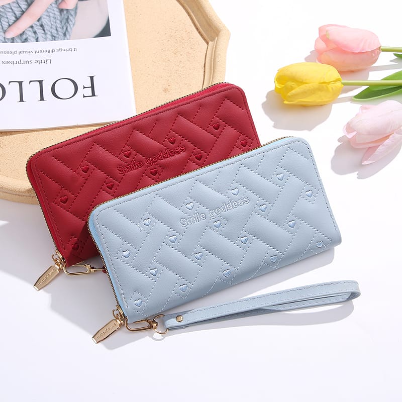 ♥DPS829♥D306 Dompet Panjang Wanita Trendy Murah/dompet wanita panjang/dompet wanita import murah real pic