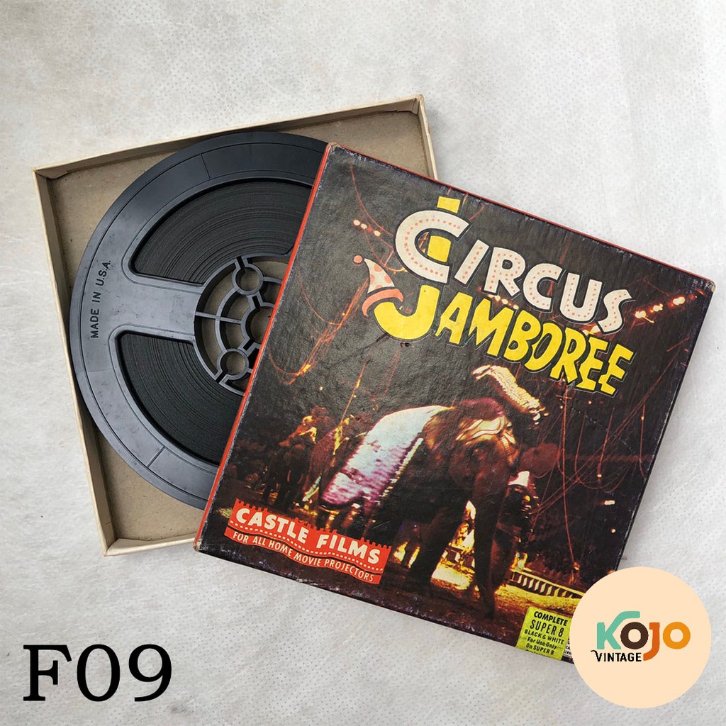 Film Proyektor Jadul Vintage Lawas Antik Retro Klasik Classic Langka Rare Circus Jamboree
