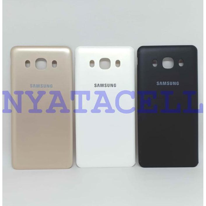 NEW BACK DOOR SAMSUNG GALAXY J510 J5 2016 BACKDOOR/TUTUP BATERAI/CASING - HITAM MILENIA