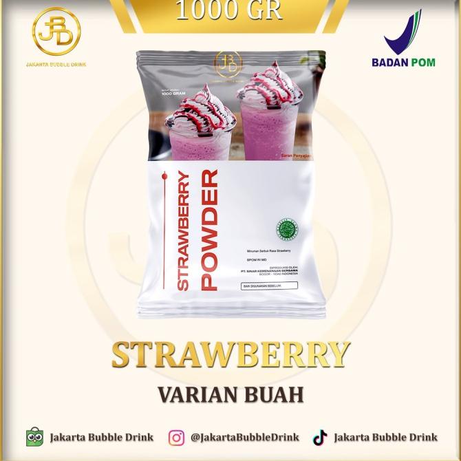 

Strawberry Bubuk - Milkshake Powder