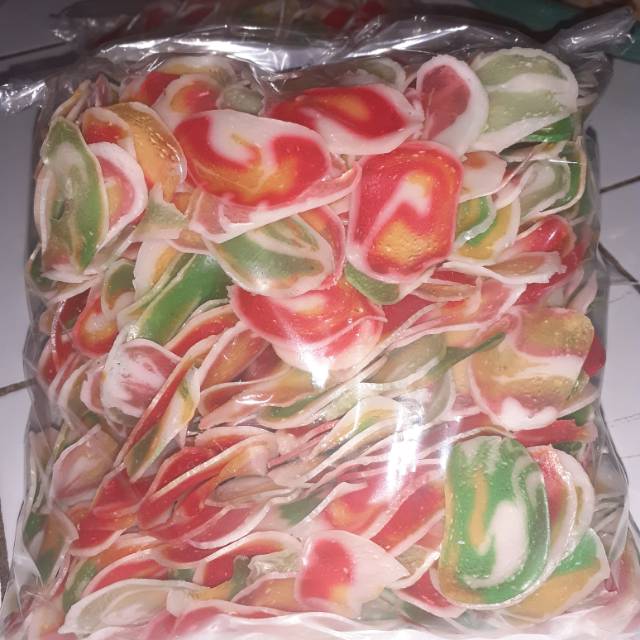

KERUPUK PELANGI 1Kg