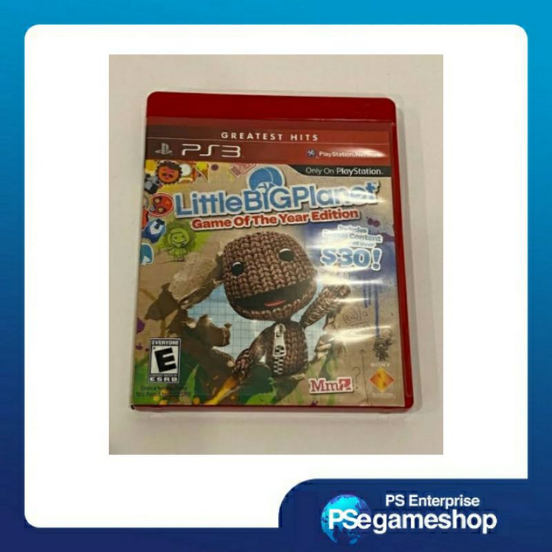 Ps3  LittleBigPlanet Game of the Year Edition - ( Eng / preloved )