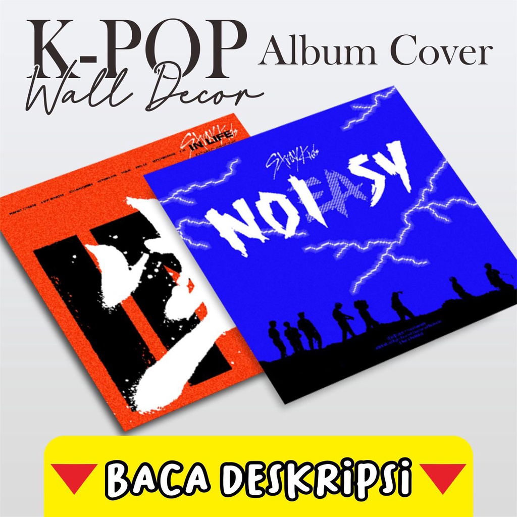 Jual Poster Album Kpop Album Wall Decor Kpop Album Stray Kids