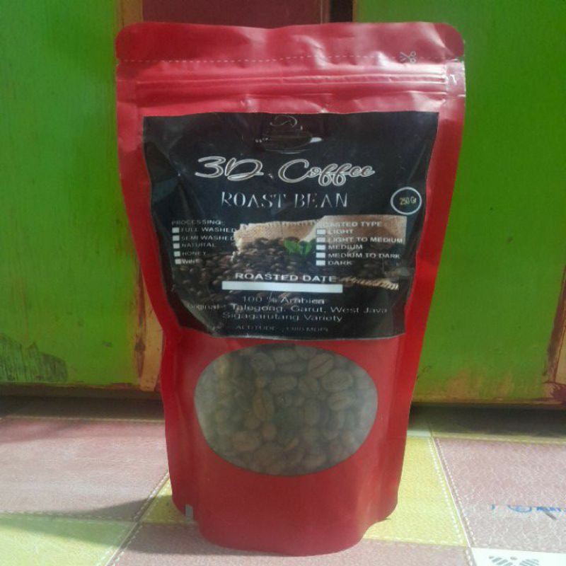 

coffee arabica 250Gr original Talegong Garut west java SIGAGARUTANG VARIETY