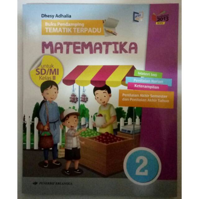 Buping Tematik Terpadu Matematika Sd Kls 2 K13n Shopee Indonesia