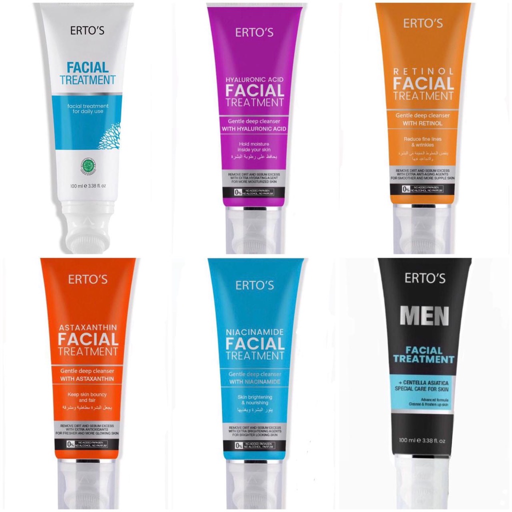 Jual ERTOS Facial Treatment Niacinamide Retinol Astaxanthine Hyaluronic