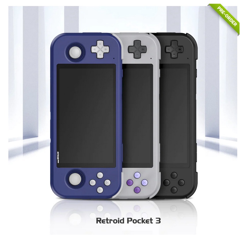 Retroid Pocket 3 Handheld Retro Gaming System RAM 3 + 32 GB Android