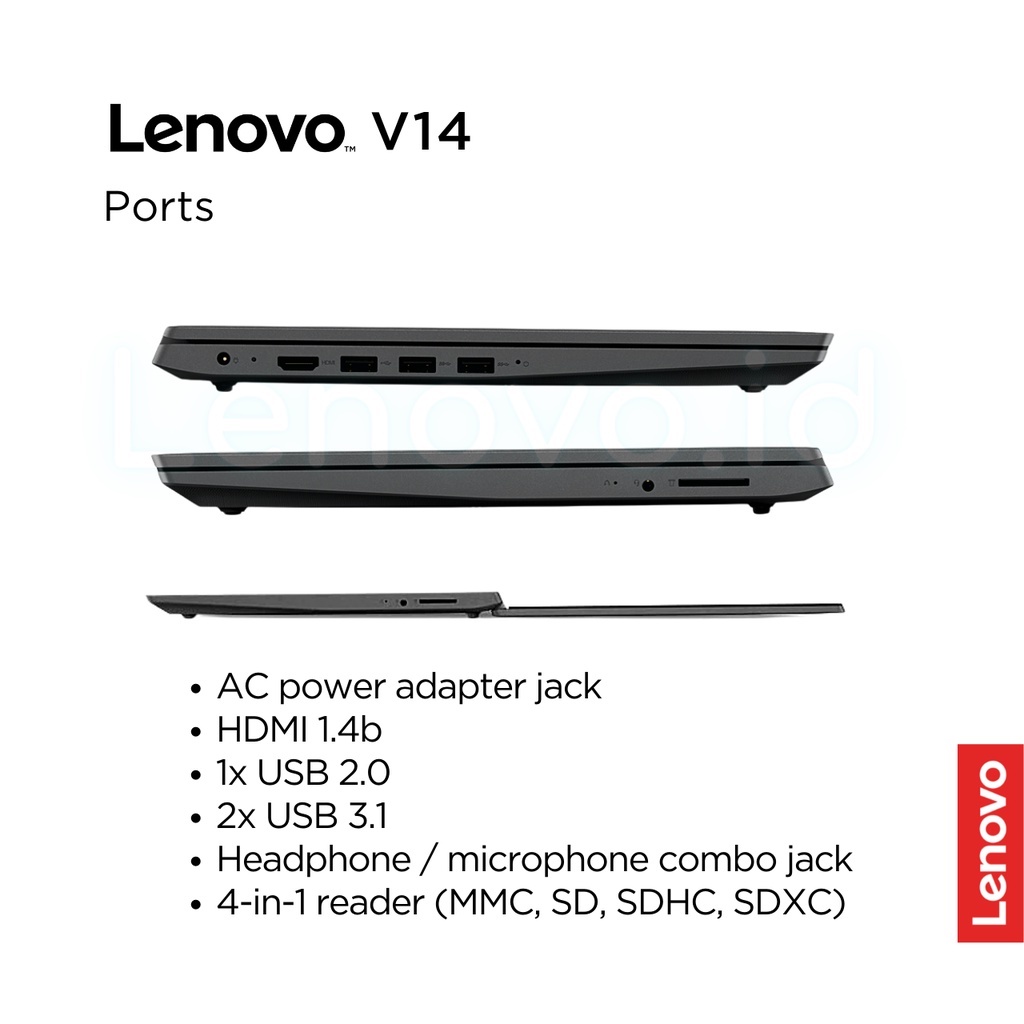 Lenovo V14 ADA GCID OHS Athlon Gold 3150U Win10 4GB 512GB SSD 14