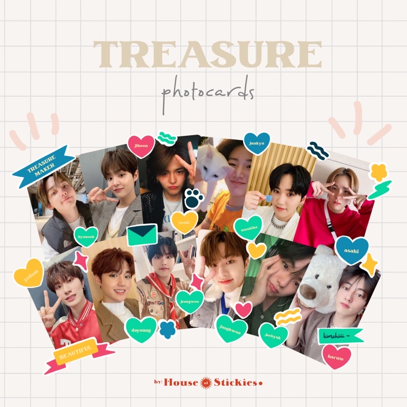 TREASURE Unofficial Photocard (Boyfie Selca Edition)