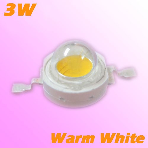 High Power Led 3W Warm White HPL 3watt Warm White Biji LED Super Bright Putih Kekuningan 3 Watt Emit