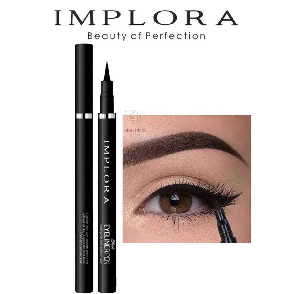 IMPLORA Eyeliner Pen Black | Eyeliner Spidol